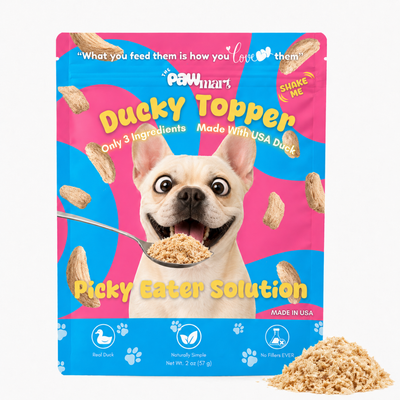 The Pawmart Freeze-Dried Ducky Topper