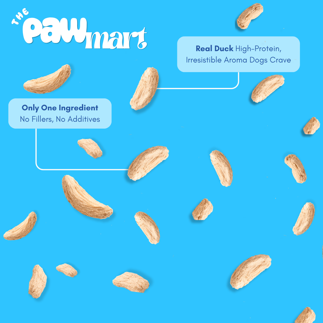 The Pawmart Freeze-Dried Pawmi Ducky Treats