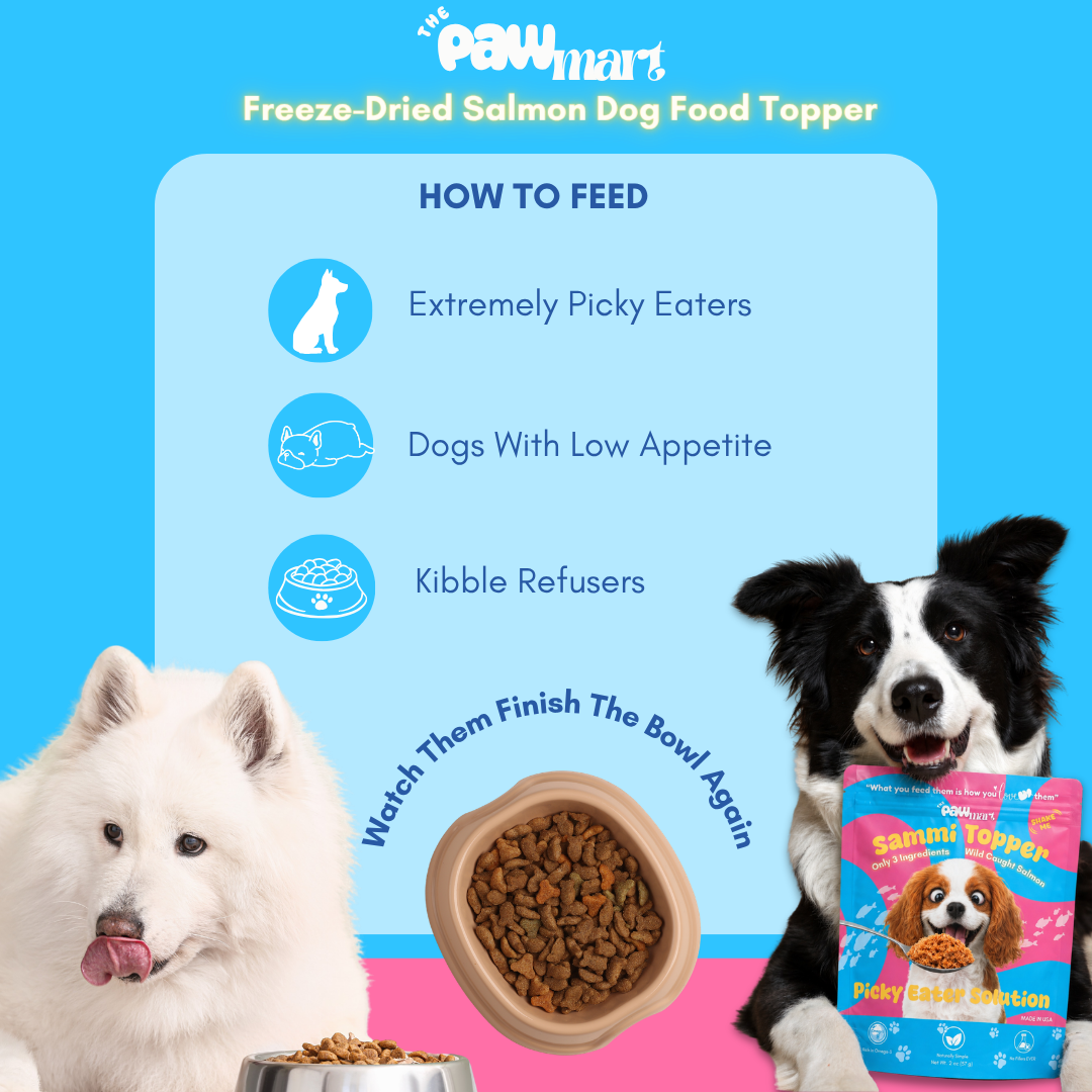 The Pawmart Freeze-Dried Salmi Topper