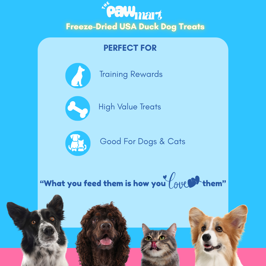 The Pawmart Freeze-Dried Pawmi Ducky Treats